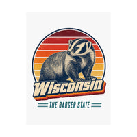 Wisconsin Badger Poster