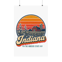 Indiana Cornfields Poster