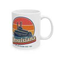 Louisiana Paddlewheel Steamboat Mug