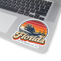 Florida Everglades Airboat Sticker