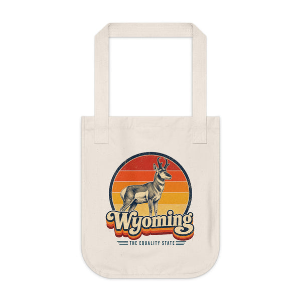Wyoming Pronghorn Antelope Tote Bag
