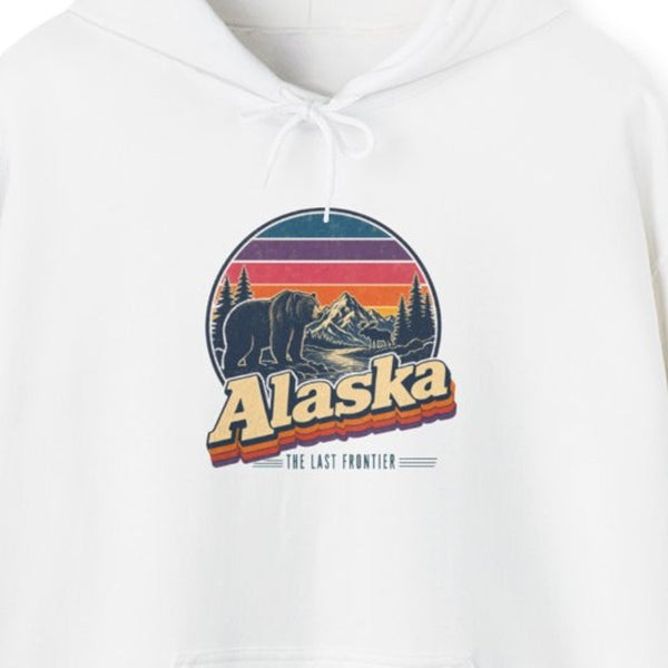 Alaska Retro Sunset Hoodie