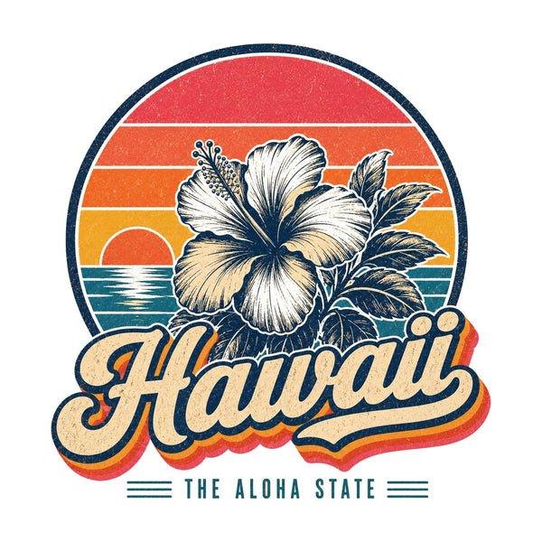 Hawaii Hibiscus Flower Tee
