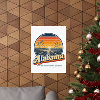 Alabama Gulf Shores Beaches Poster