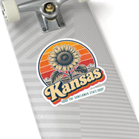 Kansas Giant Sunflower Sticker