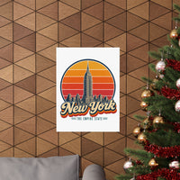 New York Empire State Building Poster