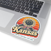 Kansas Giant Sunflower Sticker