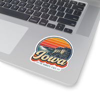 Iowa Mississippi River Bluffs Sticker