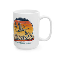 Nebraska Sandhill Crane Migration Mug