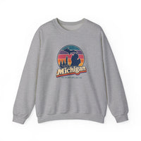 Michigan Retro Sunset Sweatshirt