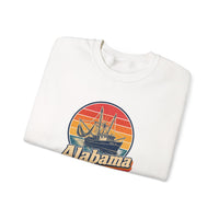 Alabama Shrimp Boats Mobile Bay Sweatshirt