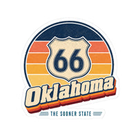 Oklahoma Route 66 Sticker
