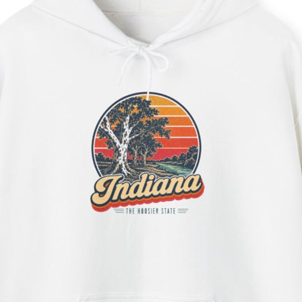 Indiana Sycamore Trees Hoodie