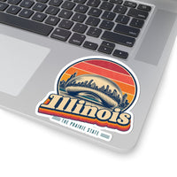 Illinois Cloud Gate Sticker