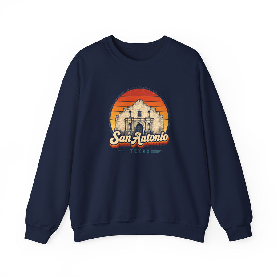 San Antonio Retro Sunset Sweatshirt