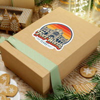 Fort Worth Retro Sunset Sticker