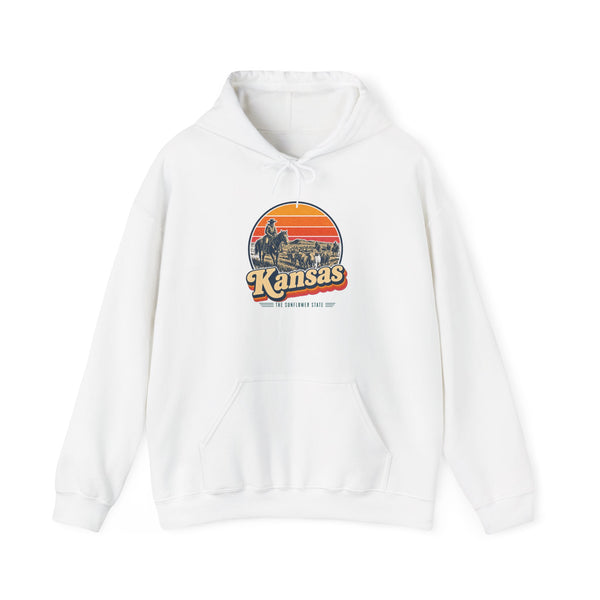 Kansas Dodge City Cattle Drive Hoodie
