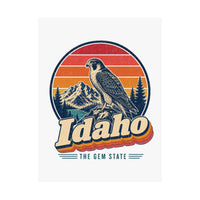 Idaho Peregrine Falcon Poster