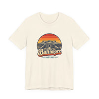 Baltimore Retro Sunset Tee