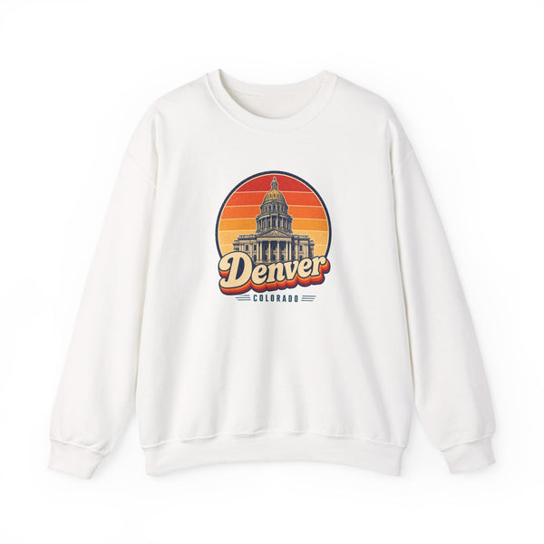 Denver Retro Sunset Sweatshirt