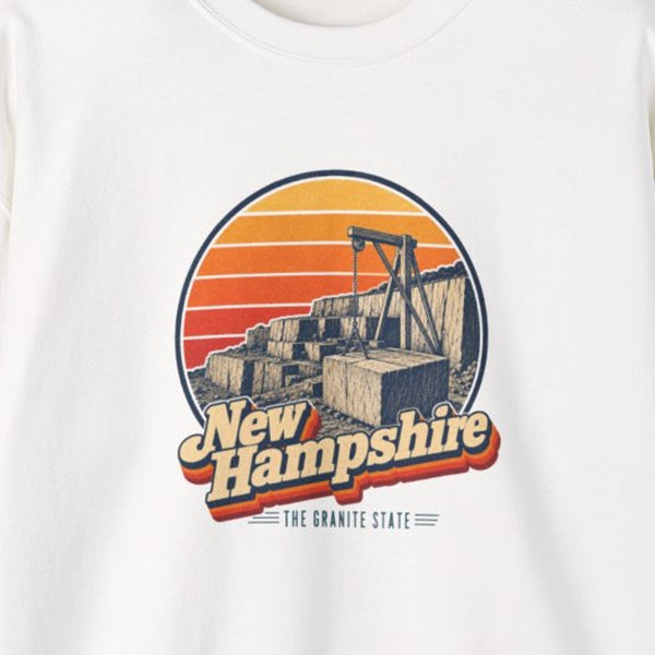 New Hampshire Granite Quarry Sweatshirt