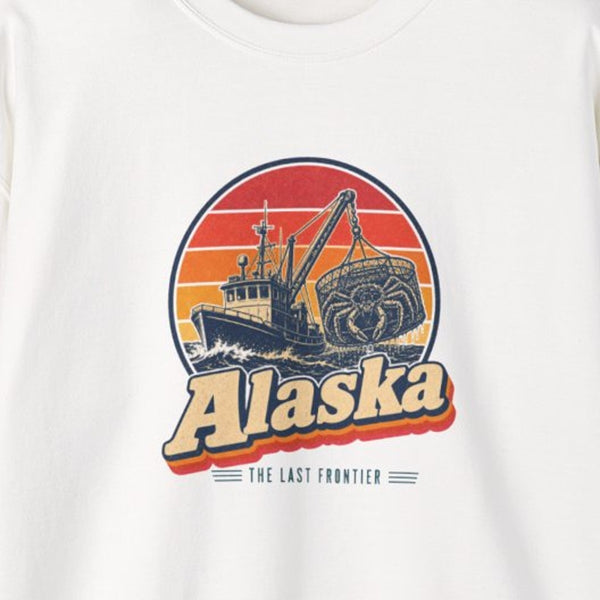 Alaska King Crab Fishing Sweatshirt