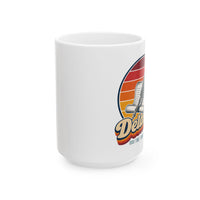 Delaware Constitution Quill And Scroll Mug