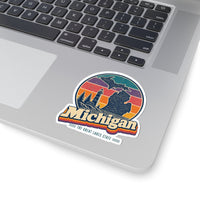 Michigan Mitten State Shape Sticker