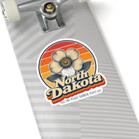 North Dakota Wild Prairie Rose Sticker