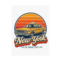 New York Yellow Taxi Poster