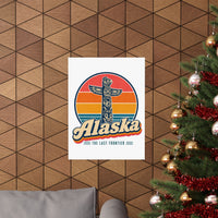 Alaska Totem Pole Poster