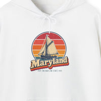 Maryland Skipjack Sailboat Hoodie