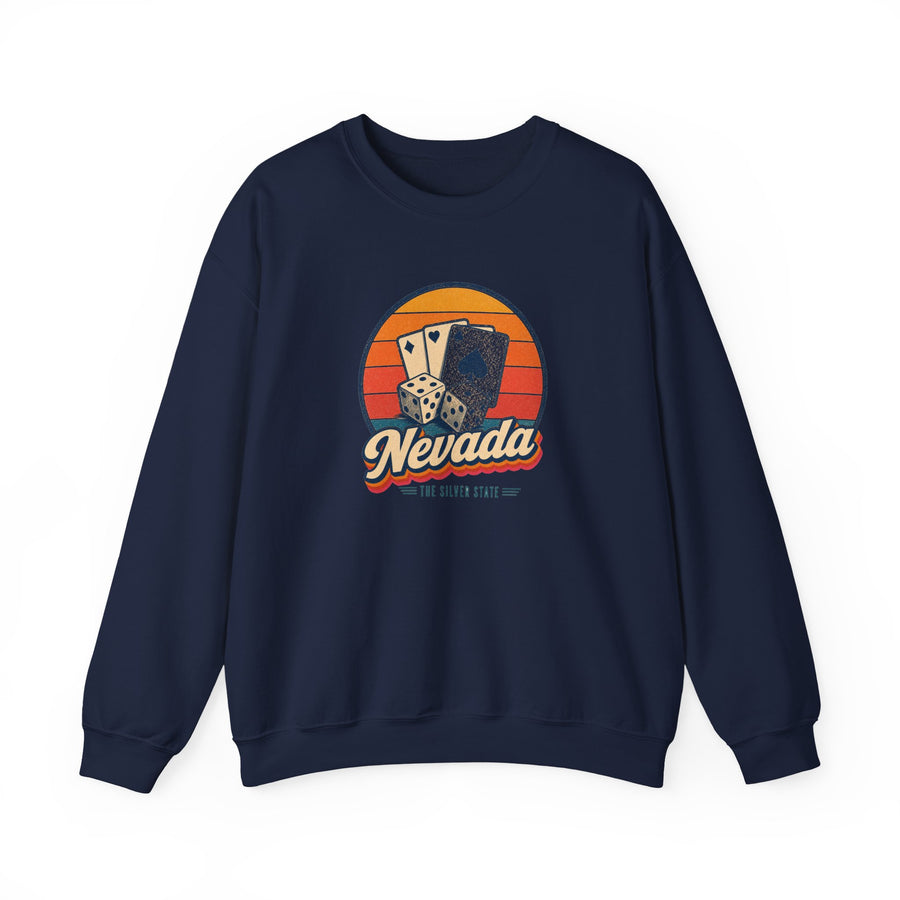 Nevada Dice And Playing Cards Sweatshirt