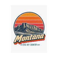 Montana Rocky Mountain Front Poster