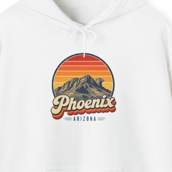 Phoenix Retro Sunset Hoodie