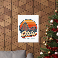 Ohio Roller Coaster Poster