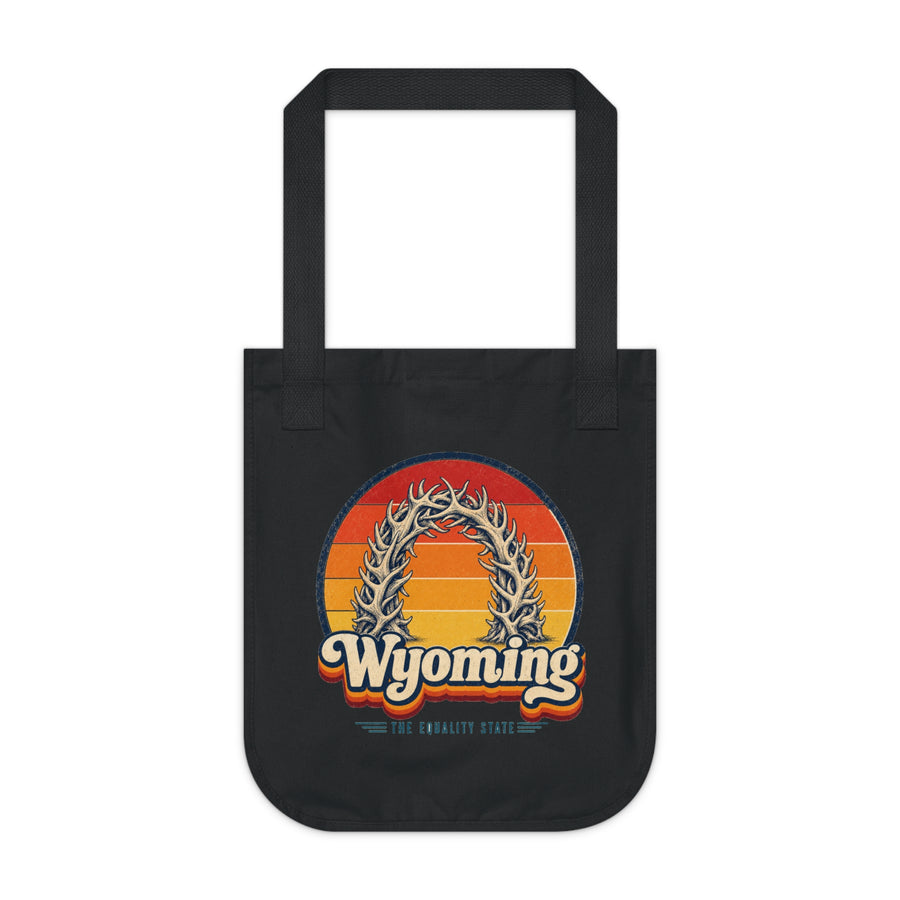 Wyoming Elk Antler Arch Tote Bag