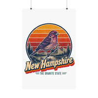 New Hampshire Purple Finch Poster