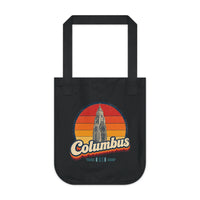 Columbus Retro Sunset Tote Bag