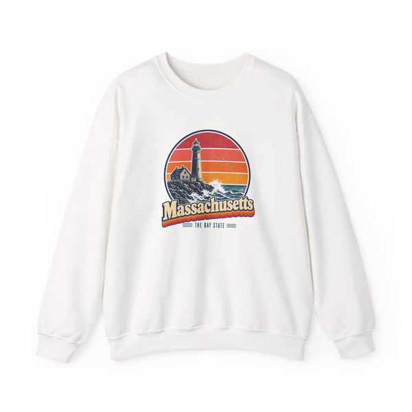 Massachusetts Lighthouse On A Bluff Sweatshirt