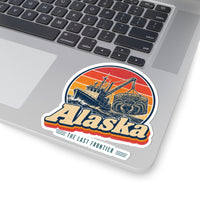 Alaska King Crab Fishing Sticker