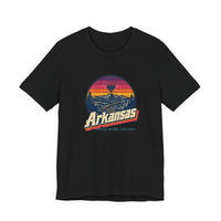 Arkansas Retro Sunset Tee
