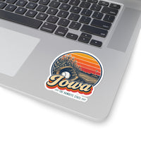 Iowa Baseball In A Cornfield Sticker