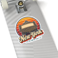 New York Broadway Marquee Sticker
