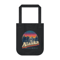 Alaska Retro Sunset Tote Bag