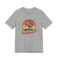 North Dakota Enchanted Highway Geese In Flight Tee