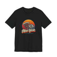 New York Pizza Slice And Bagel Tee