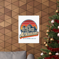 Arkansas Hot Springs Bathhouses Poster
