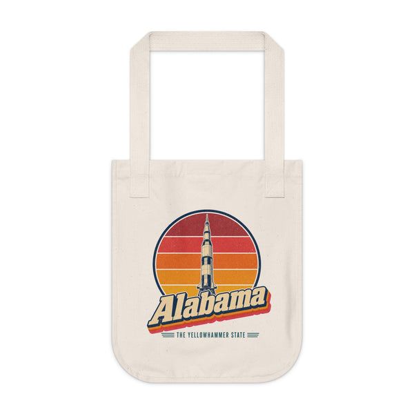 Alabama Saturn V Rocket Tote Bag