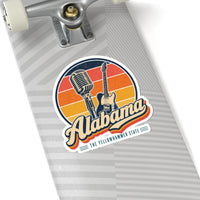 Alabama Muscle Shoals Music Sticker